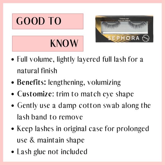 Sephora False Lashes ~ Celebrity - Picture 4 of 5